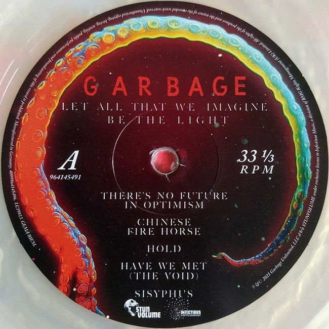 Garbage – Let All That We Imagine Be The Light (LP, Album, Limited Edition, Pearl Sunrise Vinyl)