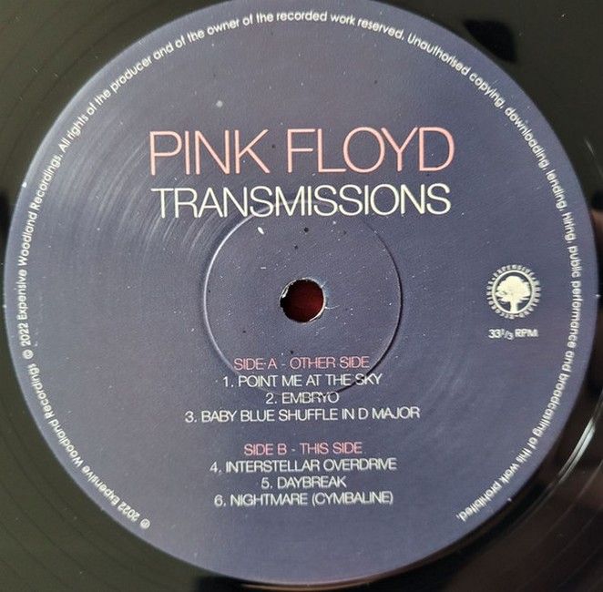 Pink Floyd – Transmissions (2LP, Compilation, Vinyl)