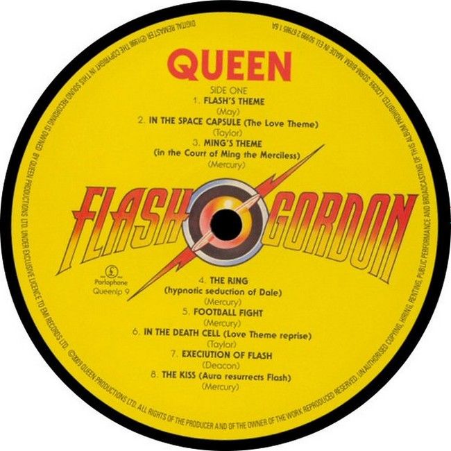 Queen – Flash Gordon (Original Soundtrack Music) (LP, Album, Reissue, Remastered, Vinyl)