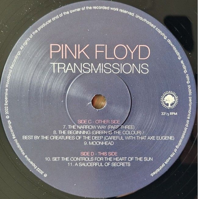 Pink Floyd – Transmissions (2LP, Compilation, Vinyl)