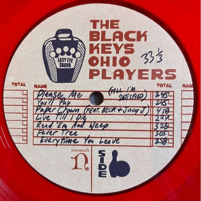 The Black Keys – Ohio Players (LP, Album, Stereo, Red, Vinyl)