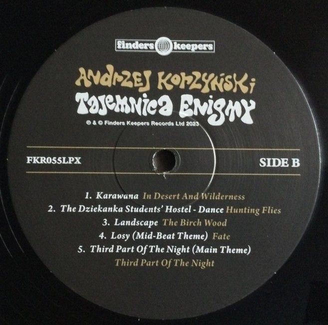 Andrzej Korzynski – Tajemnica Enigmy (Secret Enigma - 1968-1981) (2LP, Vinyl)