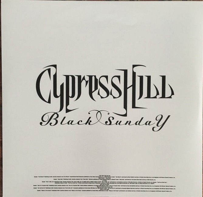 Cypress Hill – Black Sunday (2LP, Album, Reissue, 180 Gram, Gatefold Vinyl)