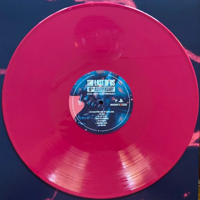 Gustavo Santaolalla – The Last Of Us (10th Anniversary) (4LP, Box-Set, Album, Limited Edition, Reissue, Repress Red, Blue Vinyl)