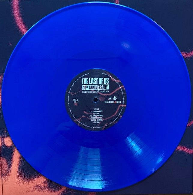 Gustavo Santaolalla – The Last Of Us (10th Anniversary) (4LP, Box-Set, Album, Limited Edition, Reissue, Repress Red, Blue Vinyl)