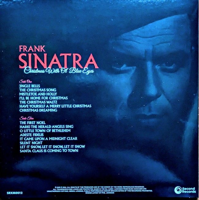 Frank Sinatra – Christmas With Ol' Blue Eyes (LP, 180gr Limited Edition Red Vinyl)