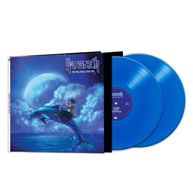 Nazareth – The Fool Circle Tour 1981 (2LP, Album, Limited Edition, Blue Vinyl)