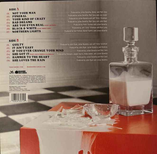 Teddy Swims – I've Tried Everything But Therapy (Part 2) (LP, Album, Orange Crush Translucent, Vinyl)