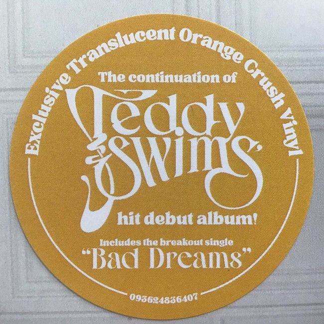 Teddy Swims – I've Tried Everything But Therapy (Part 2) (LP, Album, Orange Crush Translucent, Vinyl)