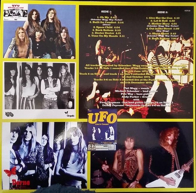 UFO – Live At The BBC 1974-1975 (LP, Stereo)