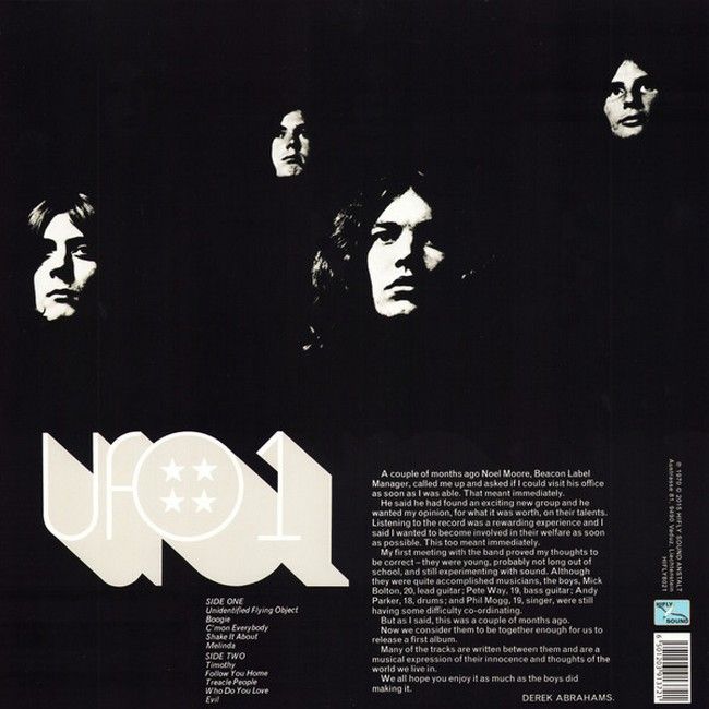 UFO – UFO 1 (LP, Album, Reissue, Stereo)