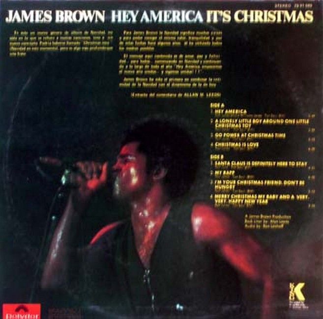 James Brown – Hey America It's Christmas (LP, Album)