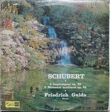 Schubert-Abend: 4 Impromptus op,90, 6 Moments musicaux op.94 (Friedrich Gulda, piano) (LP)
