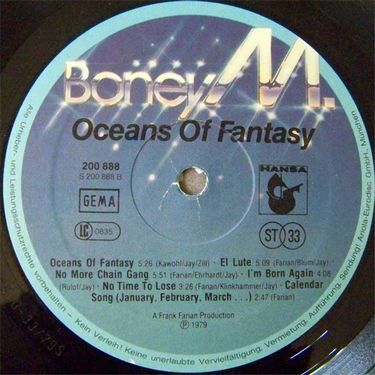 Платівка Boney M. - Oceans Of Fantasy (Vinyl) | Боні М.