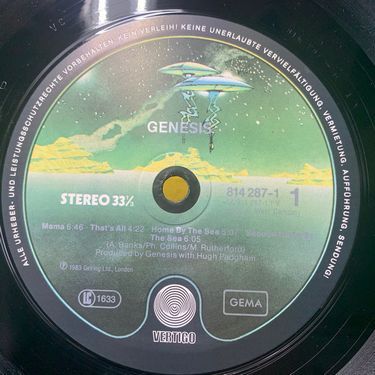 Платіка Genesis - Genesis (Vinyl) | Дженесіс