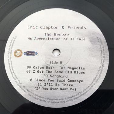 Платівка Eric Clapton & Friends - The Breeze - An Appreciation Of JJ Cale | Ерік Клептон