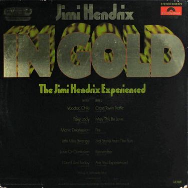 Платівка Джимі Хендрікс - У золоті | Jimi Hendrix - In Gold