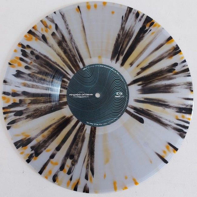 Kingdom Of Giants – Passenger (LP, Album, Limited Edition, Clear w/ Black + Orange Splatter Vinyl)