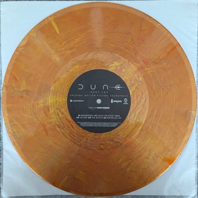 Hans Zimmer – Dune: Part Two (Original Motion Picture Soundtrack) (2LP, Gold Clear & Red Merge, Yellow Green & Clear Merge Vinyl)