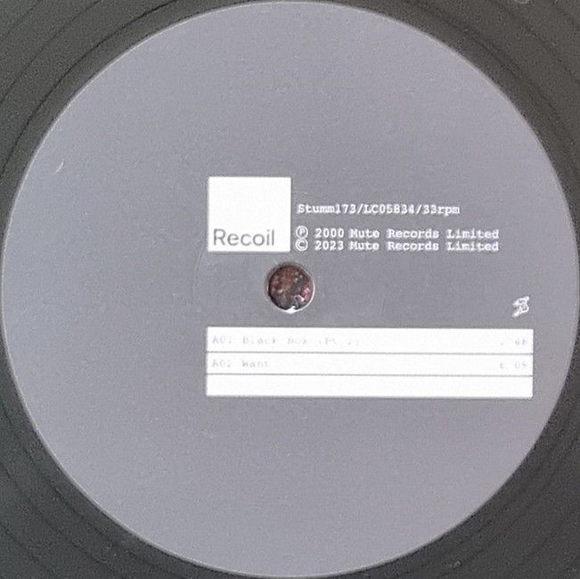 Recoil – Liquid (2LP, Album, Reissue, Vinyl)