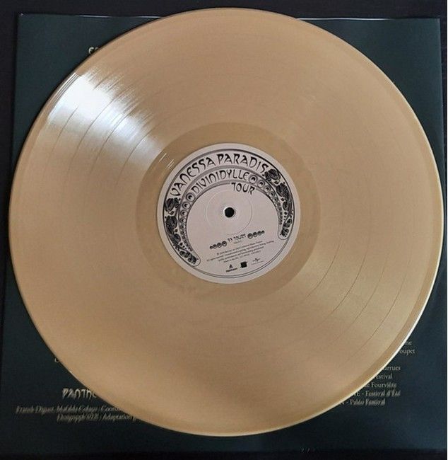 Vanessa Paradis – Divinidylle Tour (2LP, Album, Reissue, Gold Vinyl)
