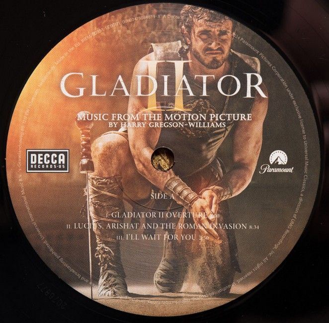Harry Gregson-Williams – Gladiator II (Music From The Motion Picture) (2LP, Album, Gatefold)