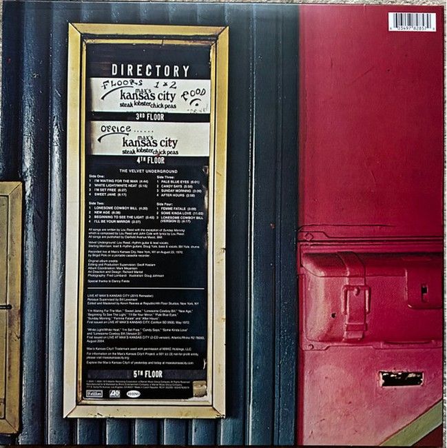 The Velvet Underground – Live At Max's Kansas City (2LP, Album, Reissue, Remastered, Repress, Stereo, Expanded Edition, Orchid & Magenta Vinyl)