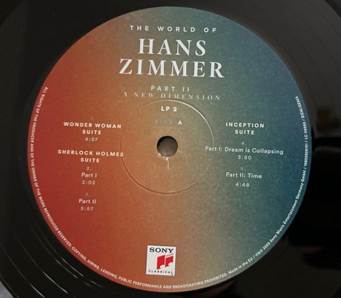 Hans Zimmer - The World of Hans Zimmer - Part II: a New Dimension (3LP, High Quality, Gatefold Sleeve, Limited Edition, Vinyl)