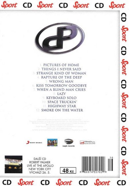 Музичний CD диск Deep Purple – Live At Montreux 2006 - They All Came Down To Montreux|Deep Purple-Наживо в Монтре 2006