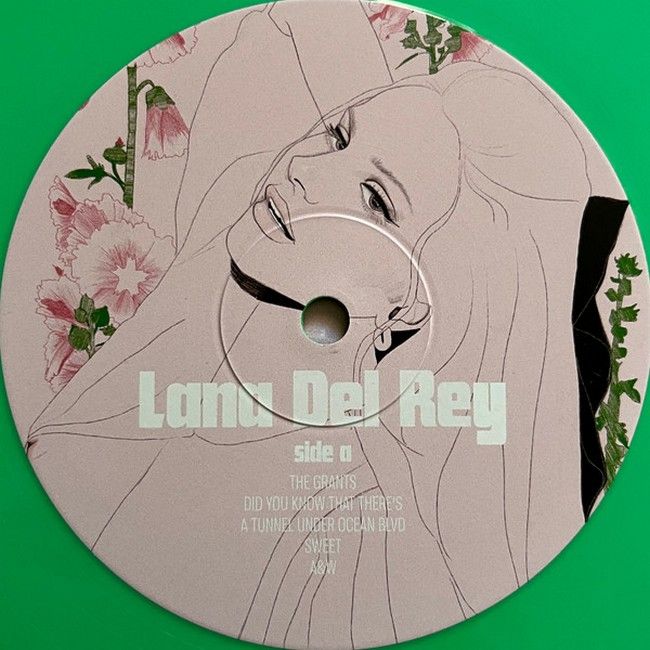 Платівка Lana Del Rey – Did You Know That There's A Tunnel Under Ocean Blvd(2LP, LP, Album, Limited Edition, Green, Alternative Artwork)|Лана Дель Рей-Чи знаєте ви, що під океанським бульваром є тунель?