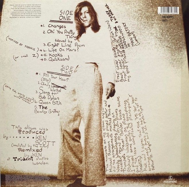 David Bowie – Hunky DoryDavid Bowie – Hunky Dory (LP, Album, Limited Edition, Picture Disc, Reissue, Remastered, Stereo, Vinyl)