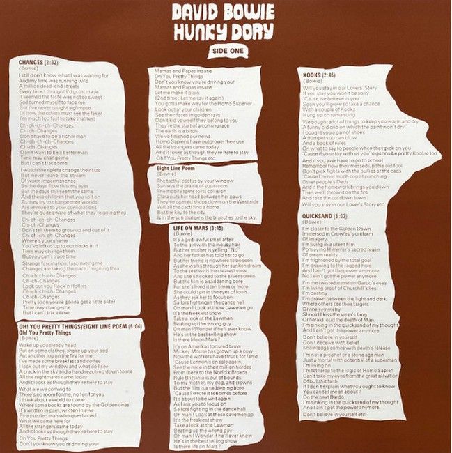 David Bowie – Hunky DoryDavid Bowie – Hunky Dory (LP, Album, Limited Edition, Picture Disc, Reissue, Remastered, Stereo, Vinyl)