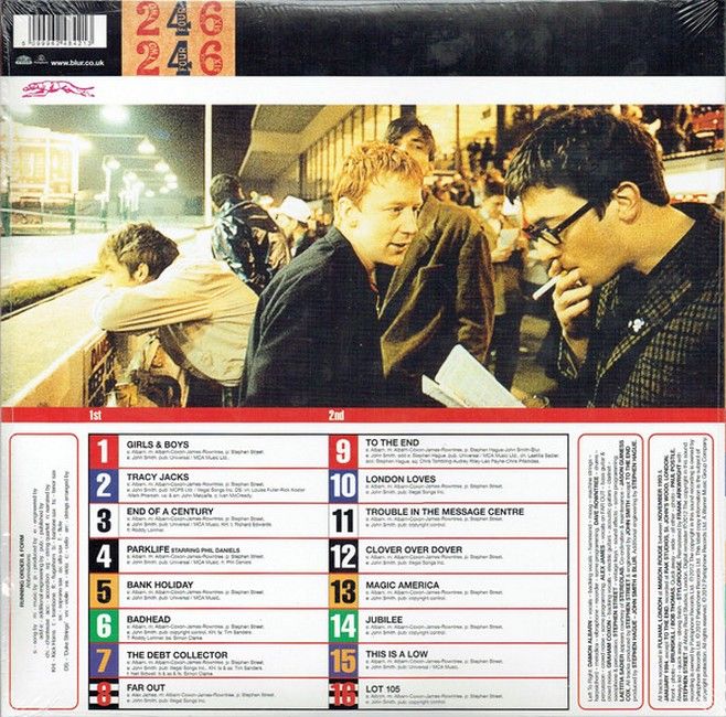 Blur – Parklife (2LP, Reissue, Remastered, Repress, Gatefold Vinyl)